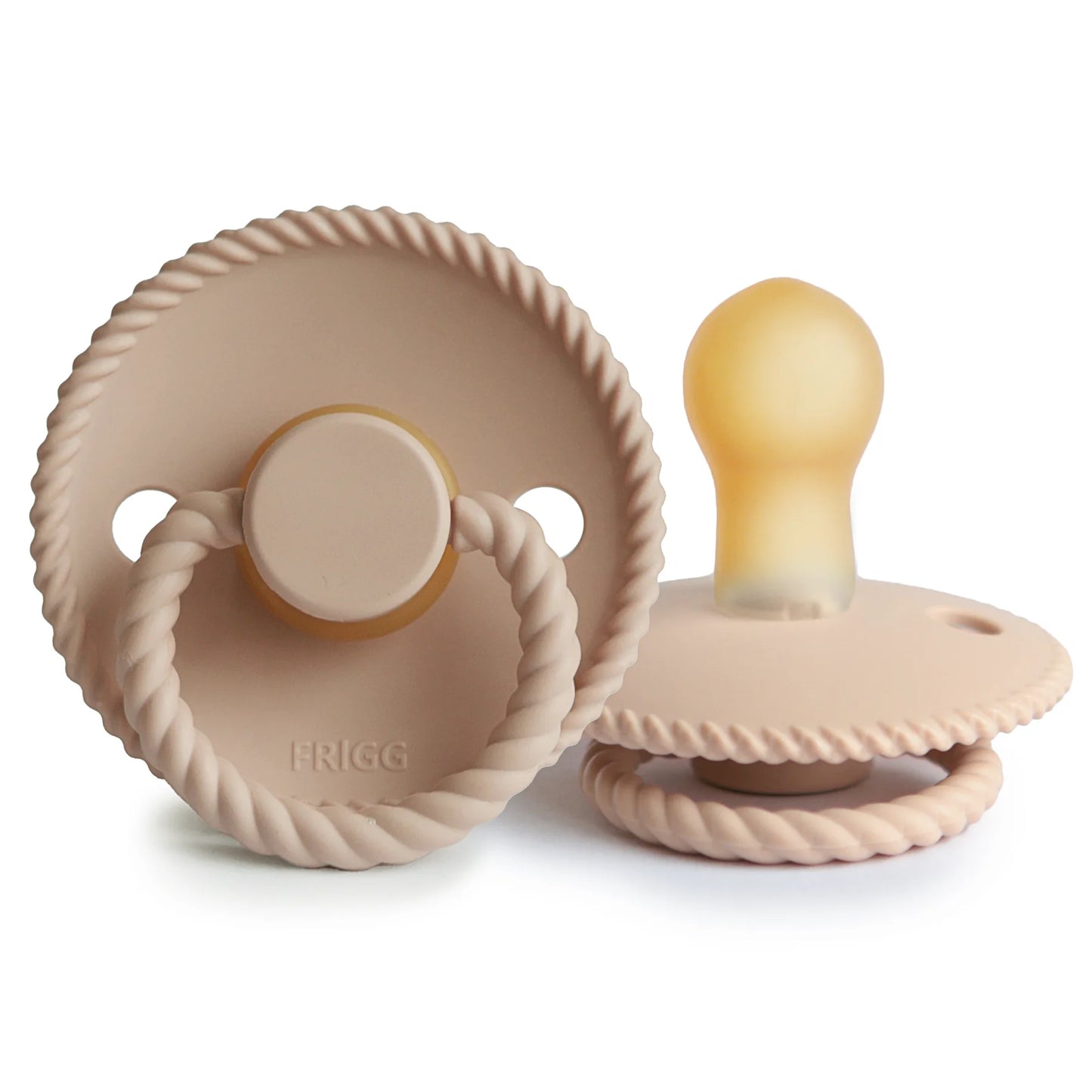 FRIGG natural rubber rope pacifier