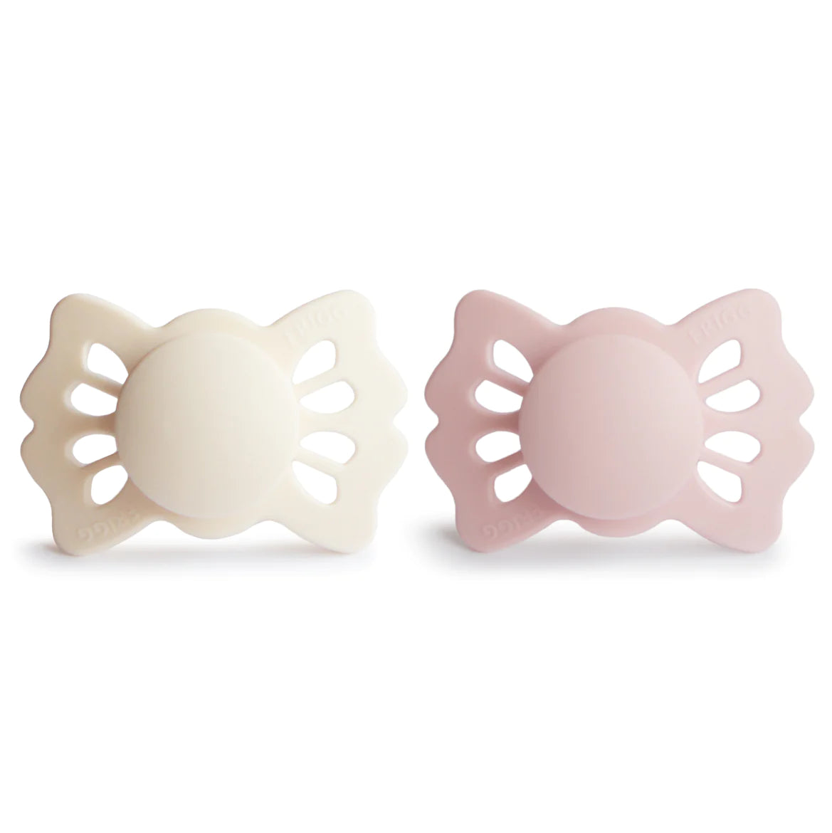FRIGG lucky symmetrical silicone pacifier |2-pack| 0-6 months