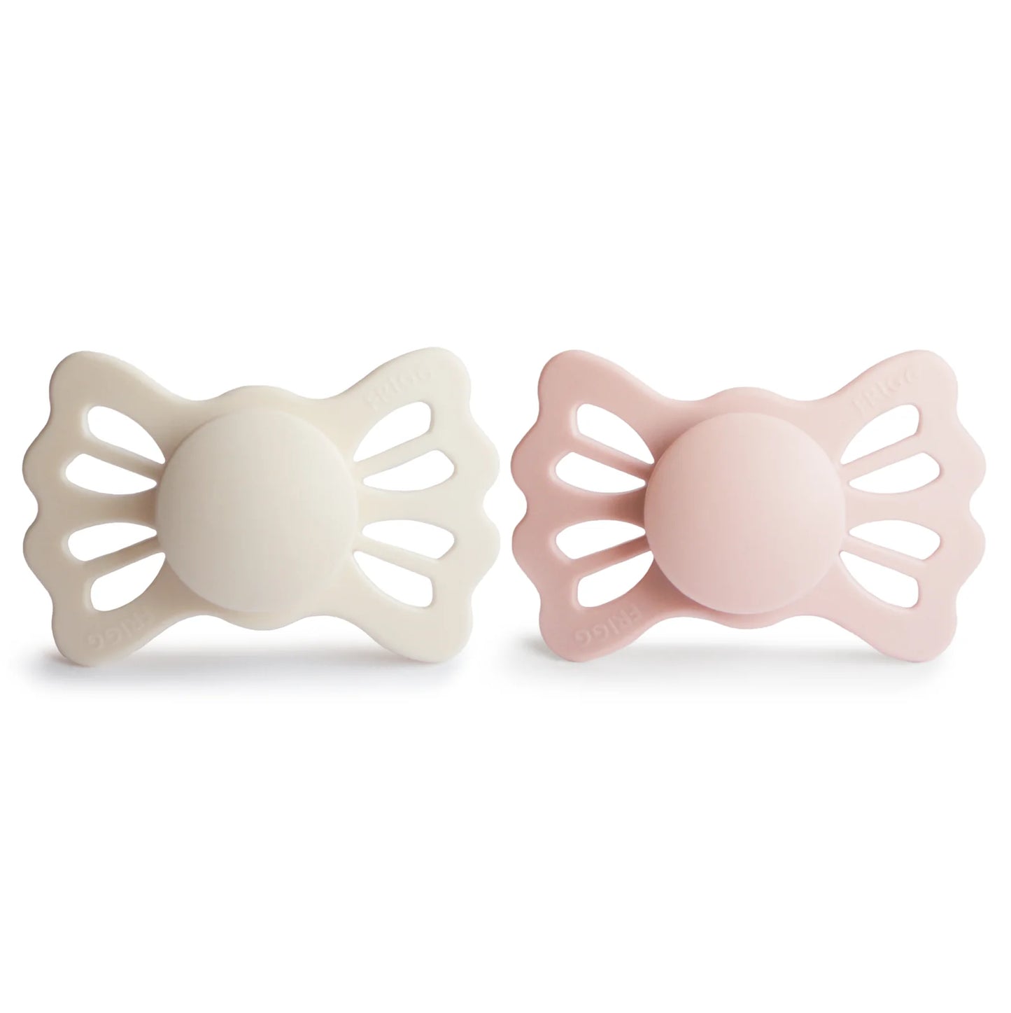 FRIGG lucky symmetrical silicone pacifier |2-pack| 6-18 Months