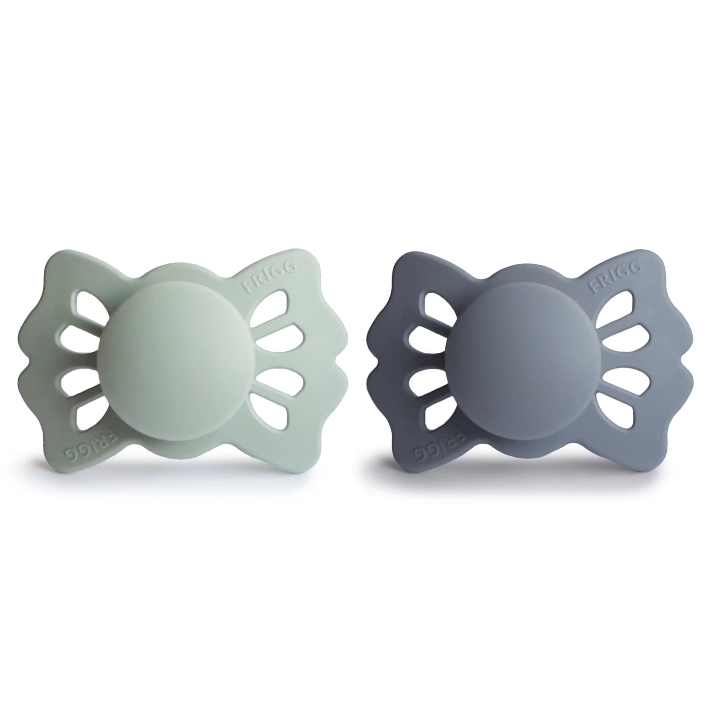 FRIGG lucky symmetrical silicone pacifier |2-pack| 0-6 months