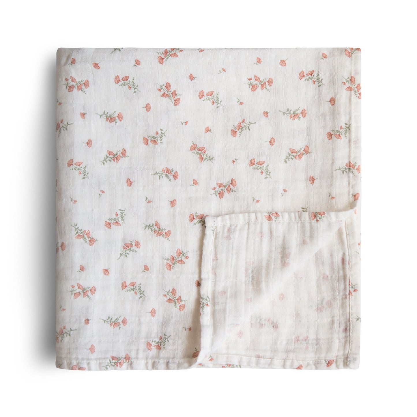 organic cotton muslin swaddle blanket