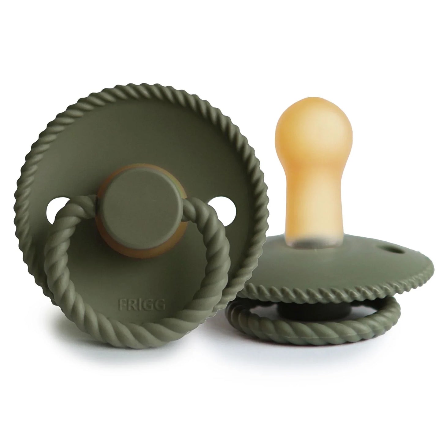 FRIGG natural rubber rope pacifier
