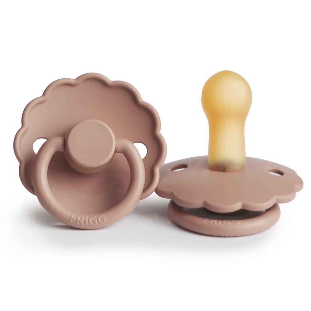 FRIGG natural rubber daisy pacifier