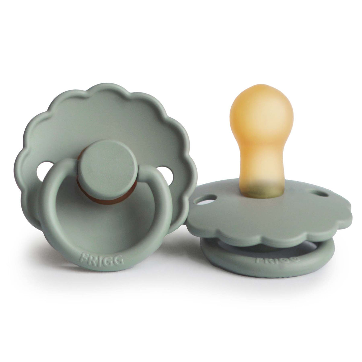 FRIGG natural rubber daisy pacifier