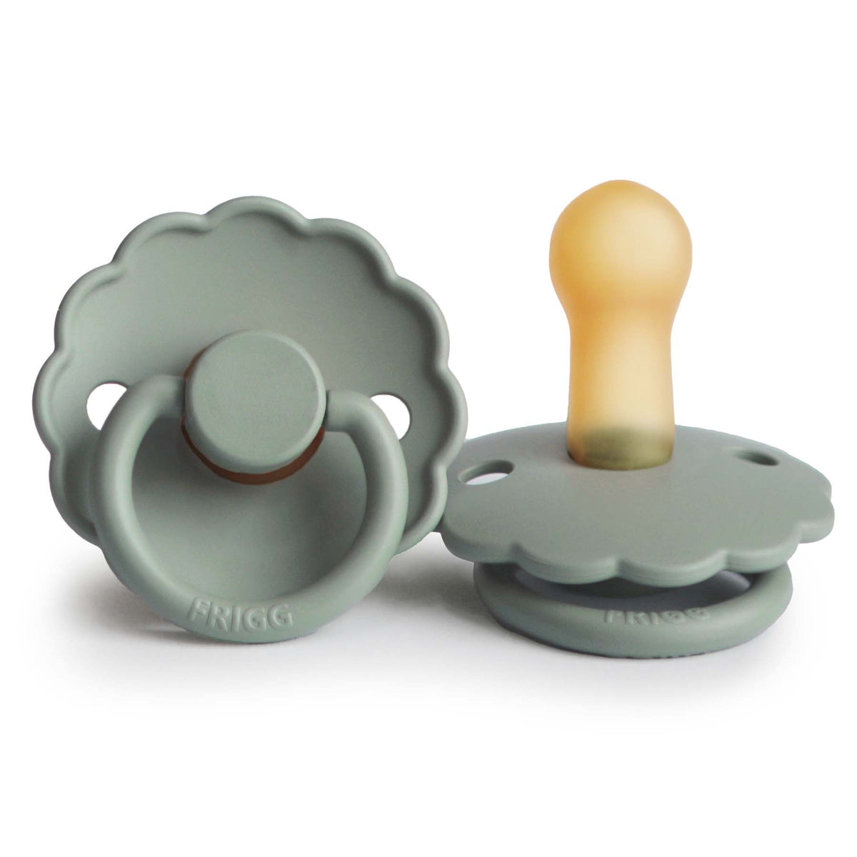 FRIGG natural rubber daisy pacifier