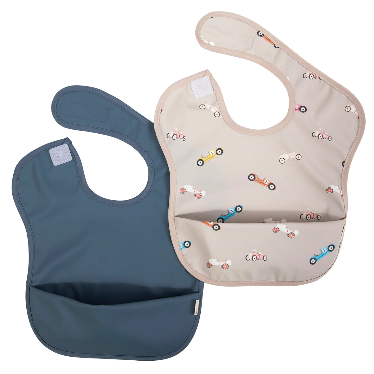 short sleeve smock bib (2 pack)