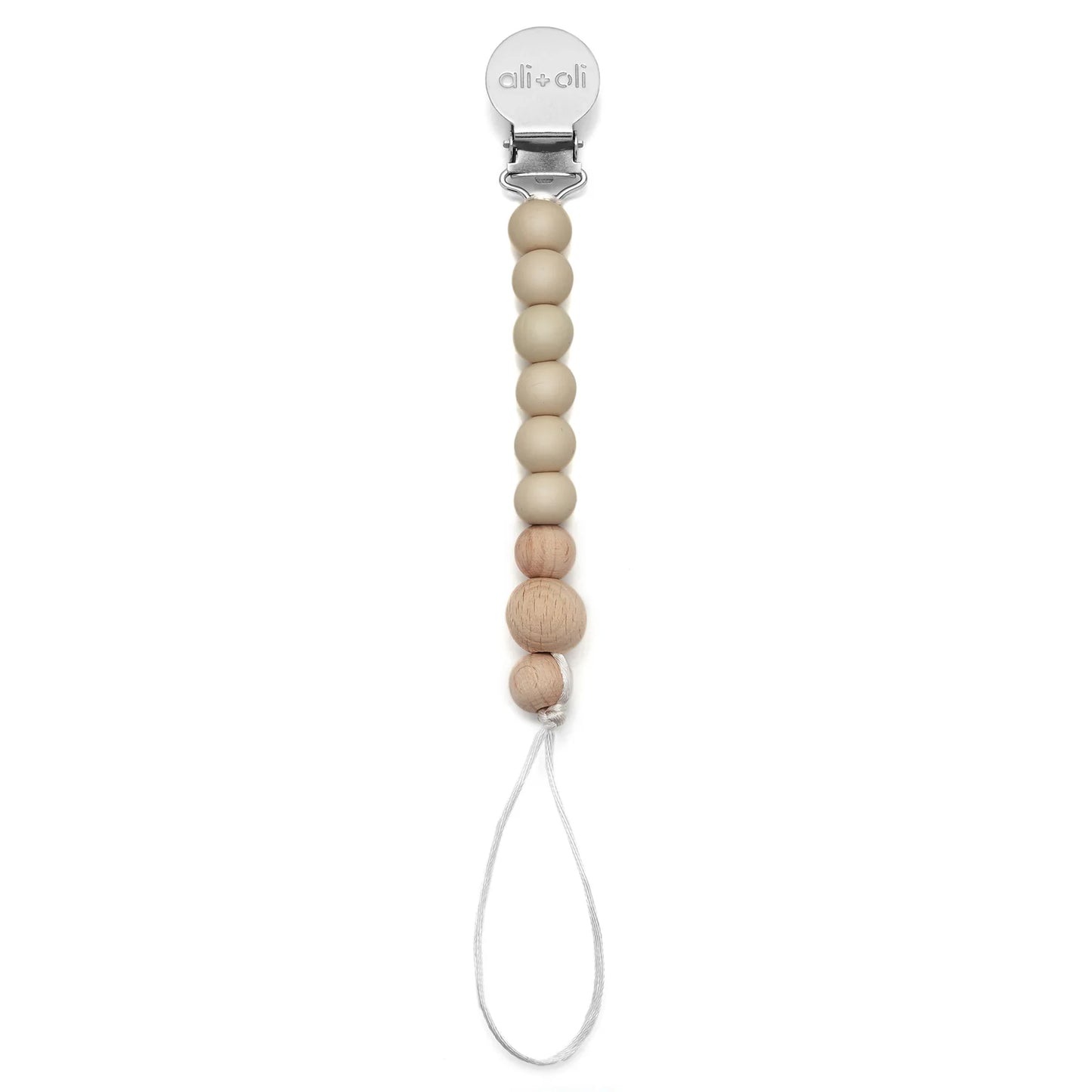 pacifier clip | wood
